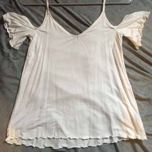 American Eagle cold shoulder tee